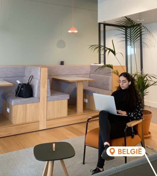 Een coworkspot in België