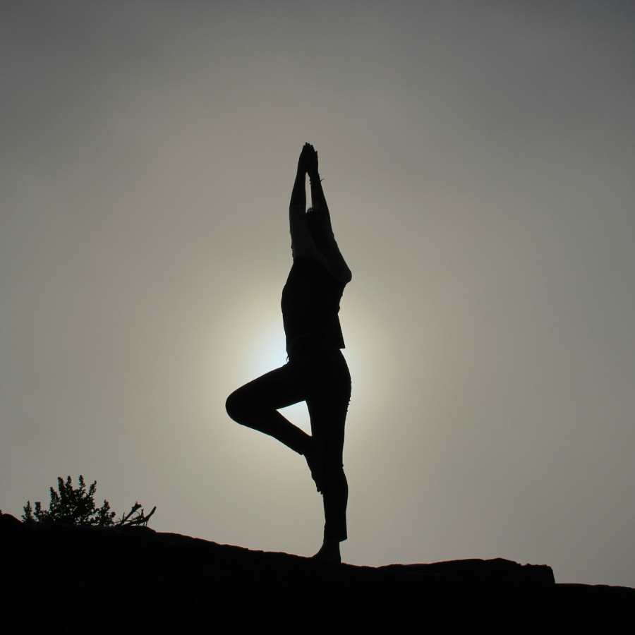 Rust dankzij ja VA, meditatie en yoga