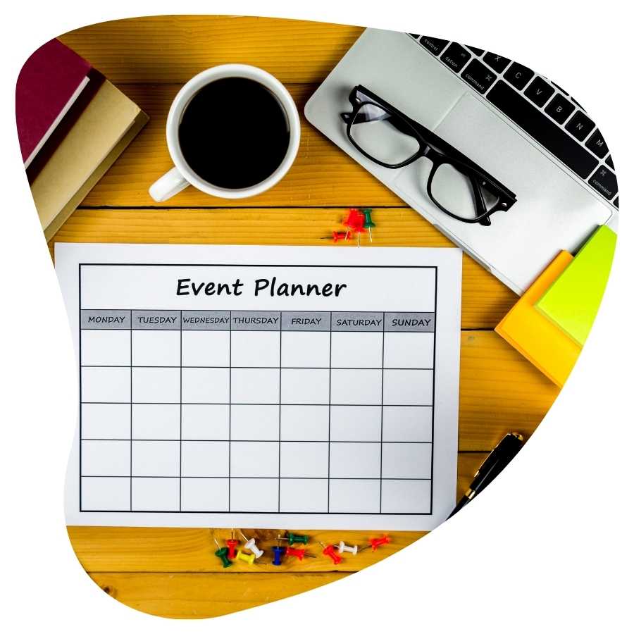 Een event planner helpt om jouw event in goede banen te leiden